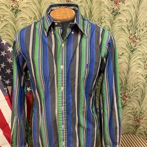 Polo Golf by Ralph Lauren retro stripe shirt